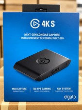 Elgato 4K S External Capture Card 4K60 HDR 1080p120 PS5 Xbox Switch PC New