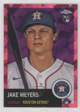 2022 Chrome Platinum Anniversary Fuchsia Atomic Refractor /100 Jake Meyers 1my2