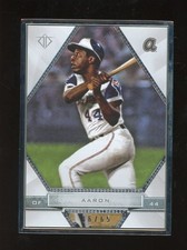 2016 Topps Transcendent #31 Hank Aaron Silver Frame /65