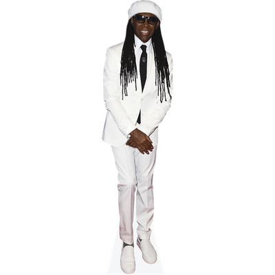 Nile Rodgers (White Suit) Pappaufsteller lebensgross