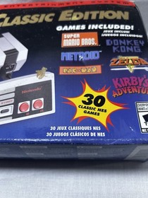 AUTHENTIC GENUINE NINTENDO CLASSIC EDITION NES MINI 30 GAME CONSOLE Read Dis