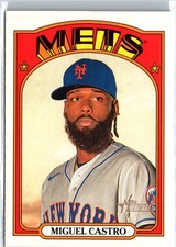 2021 Topps Heritage - Miguel Castro #311 New York Mets