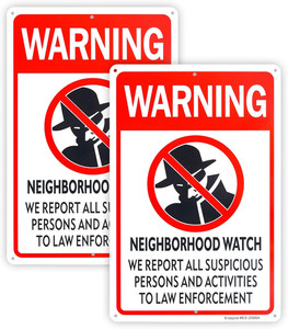 Neighborhood Watch Signs | eBay