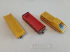 Hot Wheels 1970 Mattel HotLine Train Tail, passenger and dumping Hopper Car
