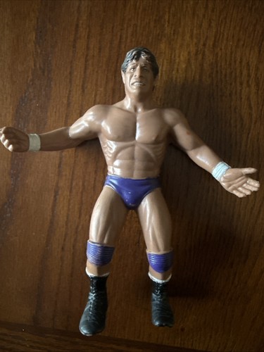Vintage 1986 Tito Santana WWF LJN Action Figure Wr...