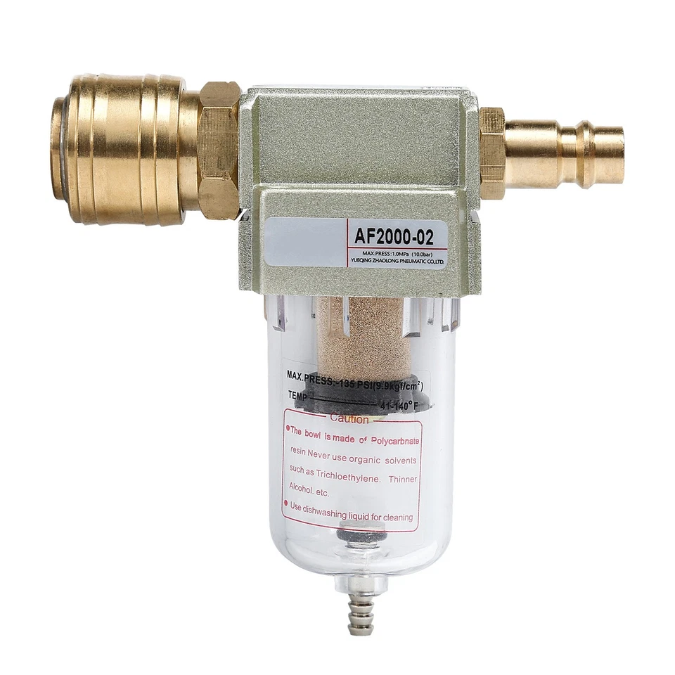 Compressed Air Filter Separator with Mounting Bracket for Industrial Tools - Image 3 of 4