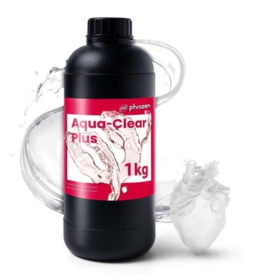 3D Printer Rapid Resin [Aqua Clear Plus], 405nm LCD UV-Curing Photopolymer Re...
