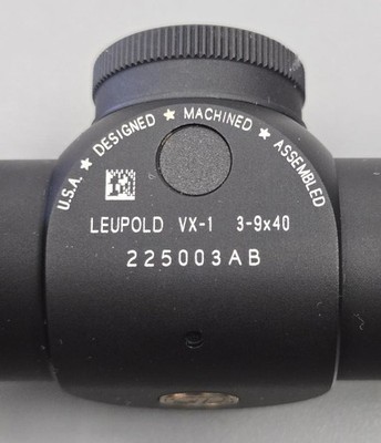 Leupold VX-I 3-9x40mm Rifle Scope with Duplex Reticle for sale