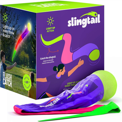 Light-Up Slingtail Ball Toy - Easter Basket Stuffers for Teens - Toys for Boys A