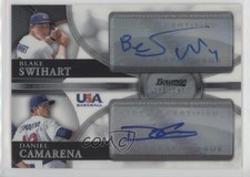 2010 Bowman Sterling Refractor /99 Blake Swihart Daniel Camarena Auto 16dn