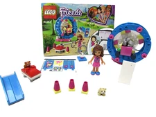 Lego 41383 FRIENDS  Olivia's Hamster Playground  100% Comp w/Manual New Stickers