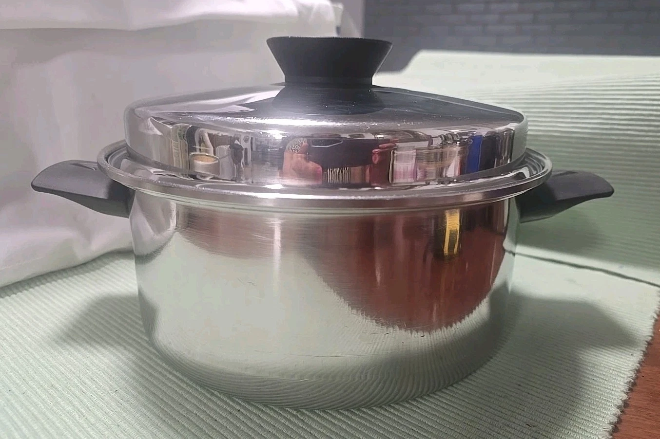VTG Vollrath Professional Stainless Steel StockPot Pan W/Lid 4 Qt