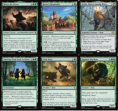 Beorn the Fierce Commander Deck - EDH - MTG  -   Ayula - Little Bear - 100 Cards