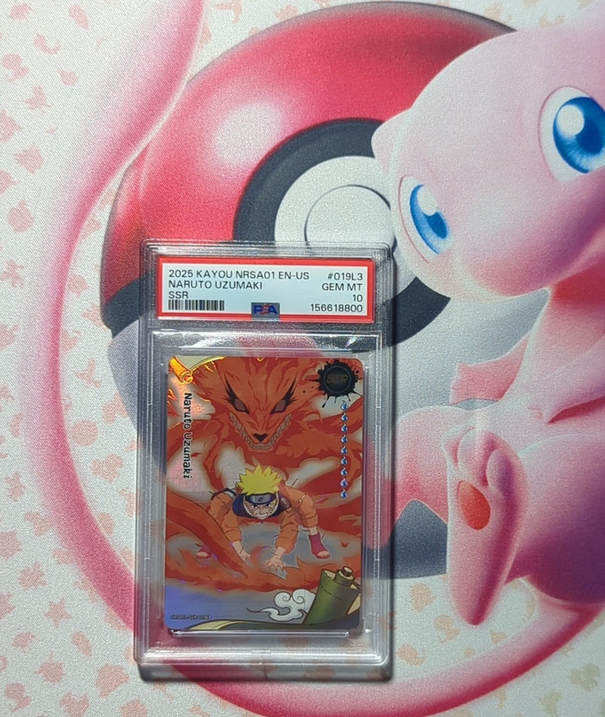 KAYOU Naruto Uzumaki 2025 NRSA01 EN-US SSR Hologram Card #019L3 PSA 10
