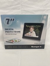 New Sungale 7 inch Digital Desk Photo Frame Ultra Thin Design Factory Sealed