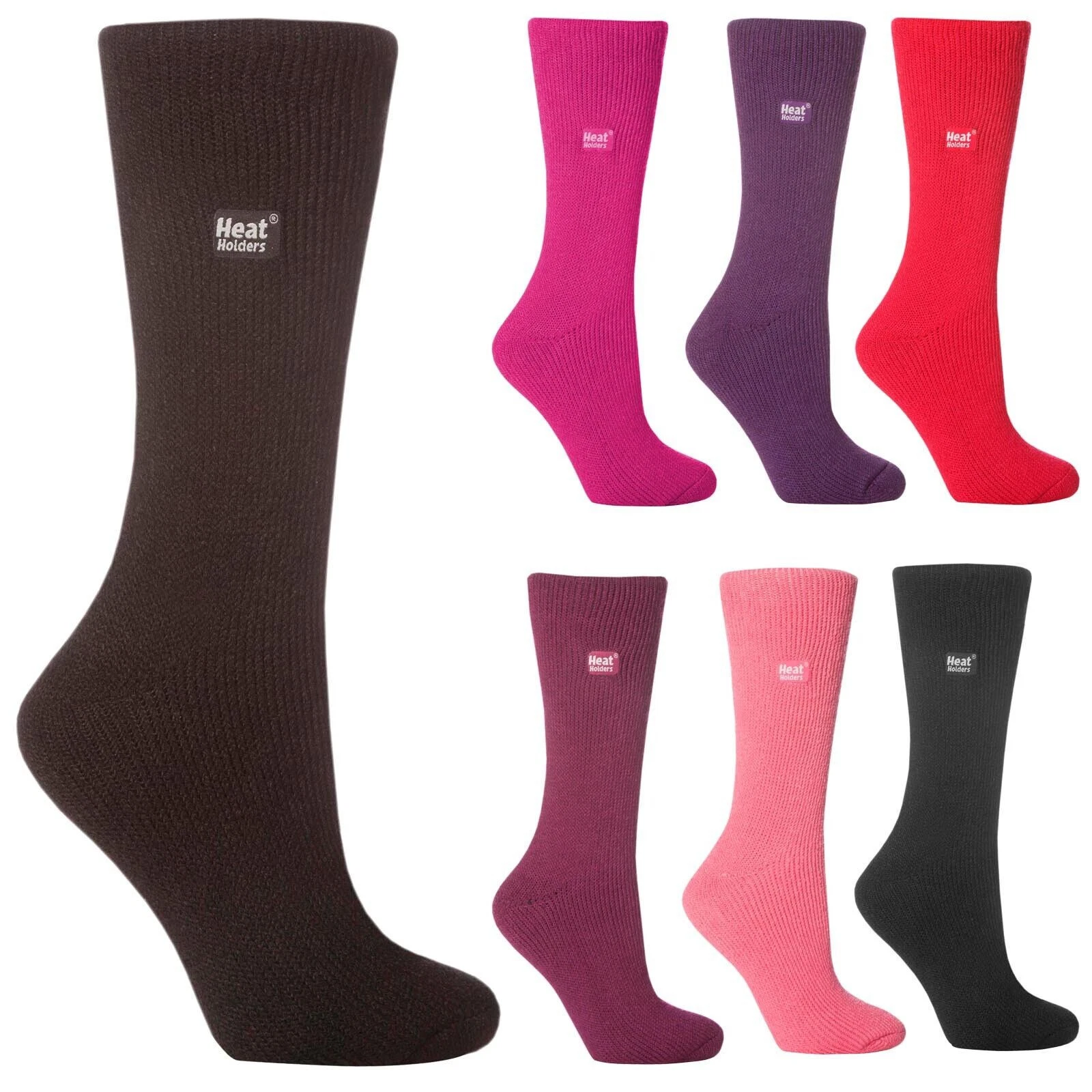 HEAT HOLDERS - 3 Pack Multipack Ladies Insulated Thermal Socks for Winter
Opens in a new window or t