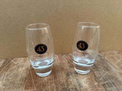 LICOR 43, LICOR CUARENTA Y TRES, GLÄSER, 2 STÜCK, TOP, COOL, SELTEN, EINWANDFREI