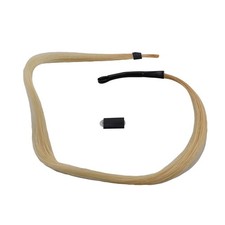 32'' Length Natural White Horse Mongolia Tail Viola Cello Erhu Bow Hairs