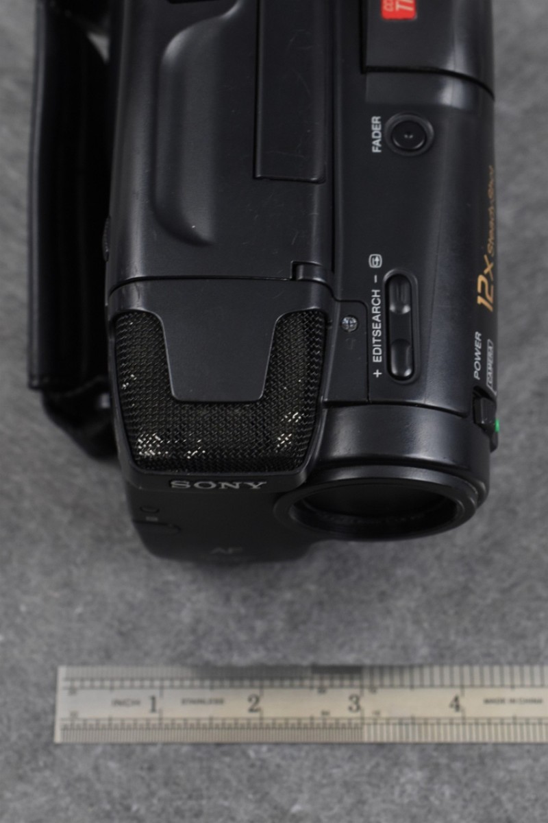Sony Handycam CCD-TR82 Video8 Camcorder 12x SteadyShot Untested | eBay