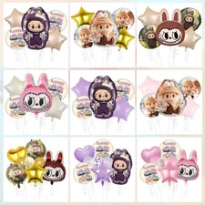 NEW PLUSHY BUNNY PARTY FOIL BALLOONS BIRTHDAY DECORATION BALLOONS FOIL LATEX