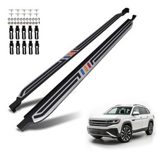 Side Step Running Board For Vw Atlas 2018-2024 Non-slip Nerf Bars Step Rails