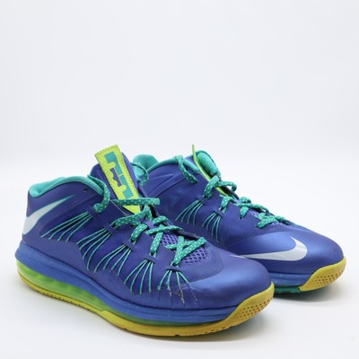 Size Nike Air Max LeBron 10 Low ‘Sprite’ 579765-500 640135746635|