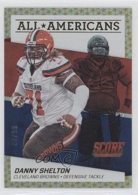 2016 Score All-Americans Jumbo Gold 32/99 Danny Shelton #4 0c2