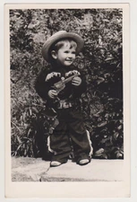 Little Cowboy's Big Adventure Young Gunslinger Ready to Save the Day Cute Boy