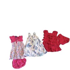 Lot of 3 Girls Dresses Gap Chaps Old Navy 12-18 Months