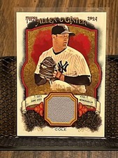 GERRIT COLE 2024 TOPPS ALLEN & GINTER NEW YORK YANKEES JERSEY PATCH RELIC INSERT