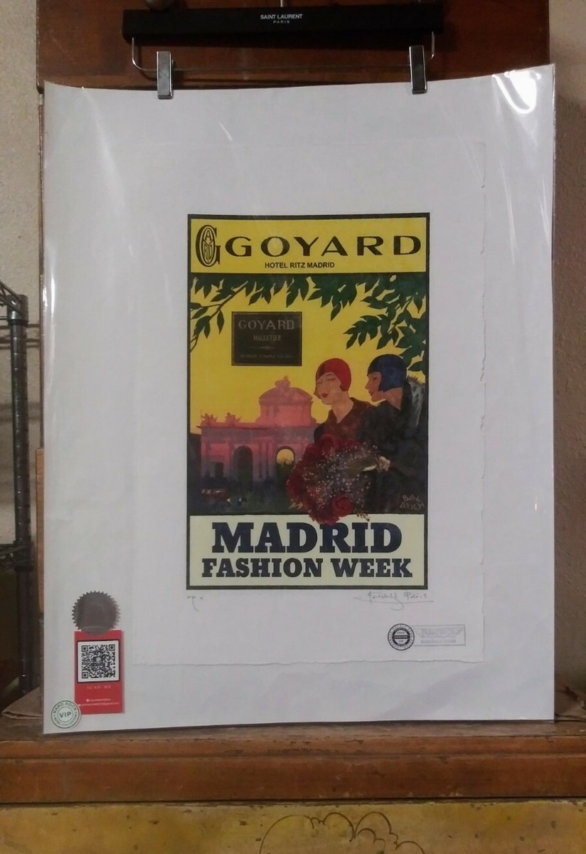 Goyard, Madrid Fashion Week AP. Print, 22'x 15'x Signed