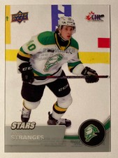 2021-22 Upper Deck CHL Clear Cut Stars Antonio Stranges #325