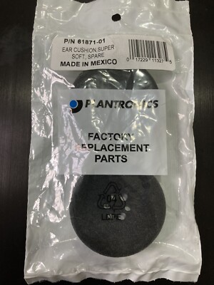 Plantronics 61871-01 Soft Foam Ear Cushion - Encore Supra H51 H61 H91 H101 g098