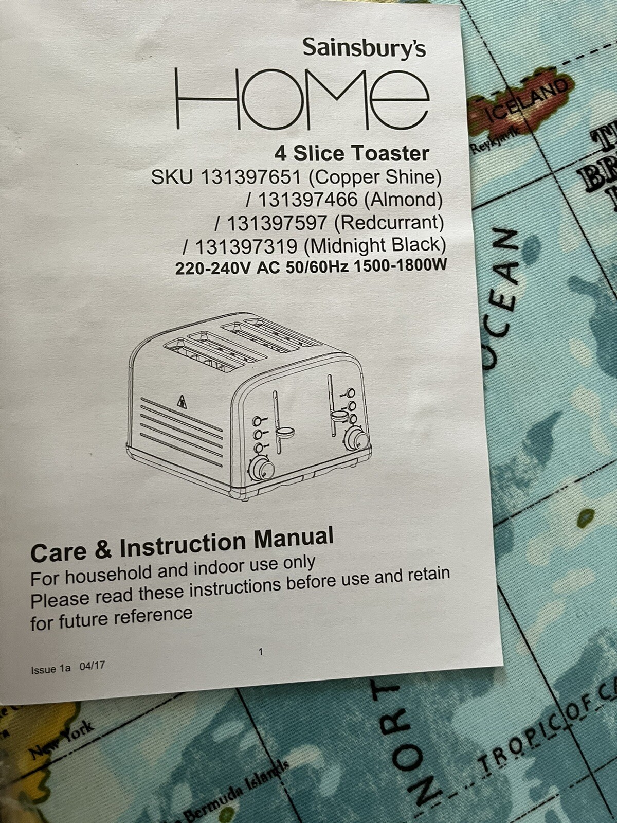 Sainsbury’s Copper Shine 4 Slice Toaster eBay