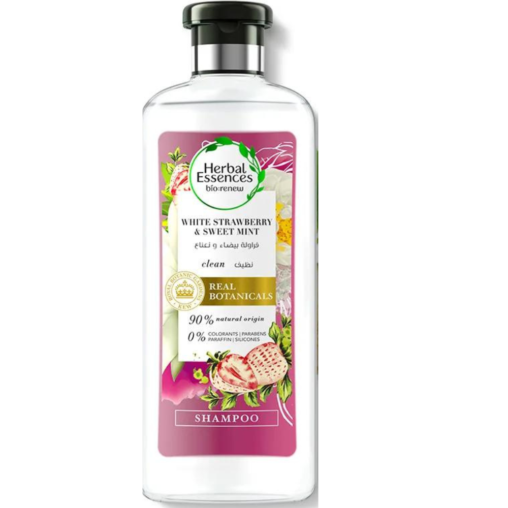 2X Herbal Essences White Strawberry & Sweet Mint Helps Hair Shine