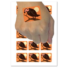 Condor Vulture Bird Temporary Tattoo Water Resistant Fake Body Art Set