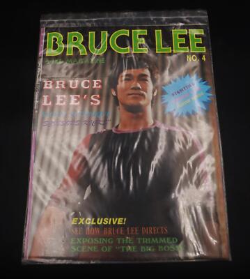 RAR! 1977 BRUCE LEE & JKD MAGAZINE Nr. 4 - GCG Top Zustand #Q