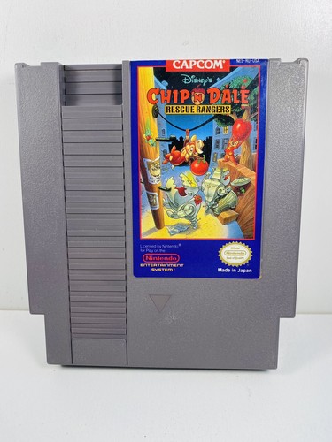 Disney's Chip 'N Dale Rescue Rangers -- NES Nintendo Original Authentic Game 