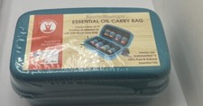 Essiential Oil Travel Carry Case Hold 8 Bottl...