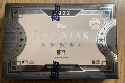 2022 Topps Five Star Sealed Baseball Box