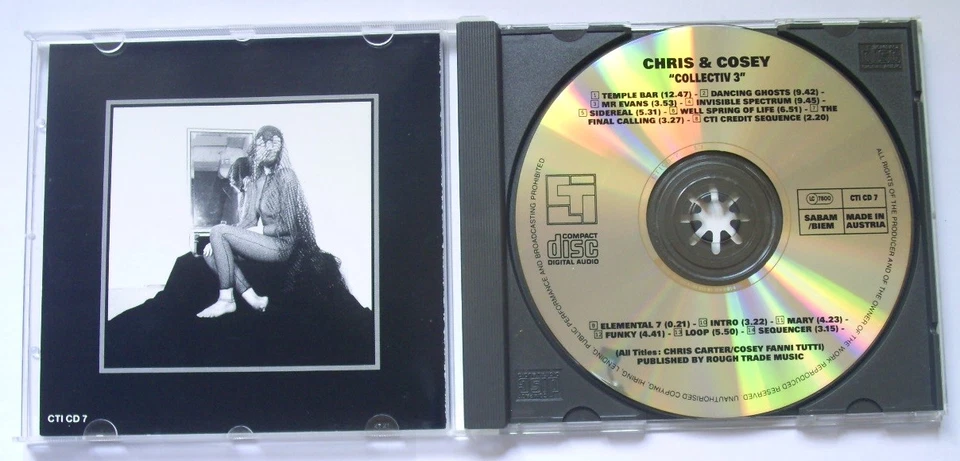 Chris & Cosey An Elemental Rendevous Collective Three Industrial Synthie Pop CD - Bild 2 von 3