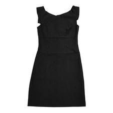 New Love Culture Little Black Cocktail Dress Size Large Womens Solid Black LBD L