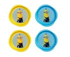 Despicable Me Minions Set of 4 Lunch Plates 8" (20cm) Diameter
