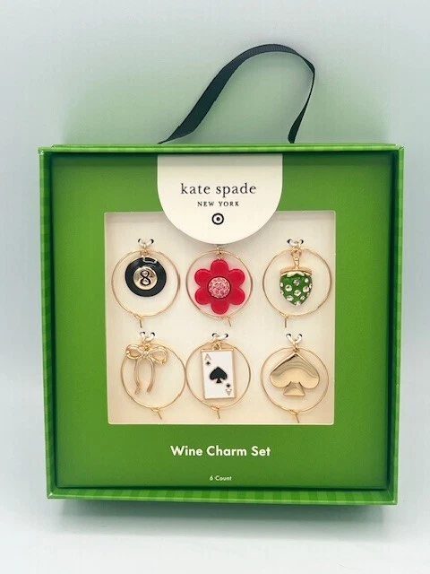 Kate Spade New York x Target Charm vino novità miste EDIZIONE LIMITATA