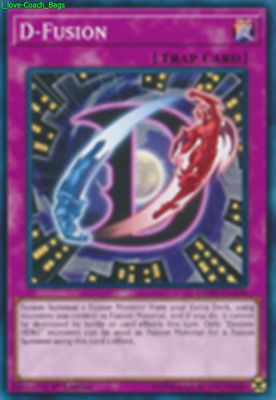 D-Fusion LEHD-ENA30 X 1 Mint YUGIOH Normal Trap Card