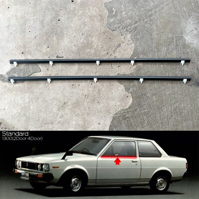 for Toyota Corolla KE70 TE71 DX 2D sedan outer door belt line weatherstrip seal