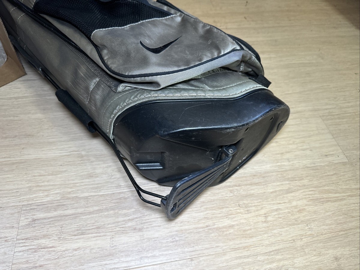 Nike Golf Stand Bag 4 Way Divider Izzo Strap Black/tan | eBay