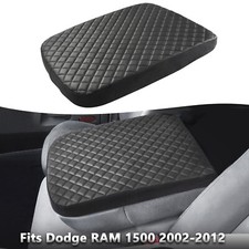 Fits Dodge Ram 2002-2012 Center Console Lid Cover Vinyl Leather Cushion Pad