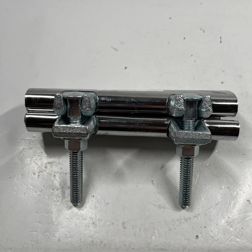 Jones Stephens R60100 6" Stainless Steel Repair Clamp - Stainless Steel - Picture 2 of 4