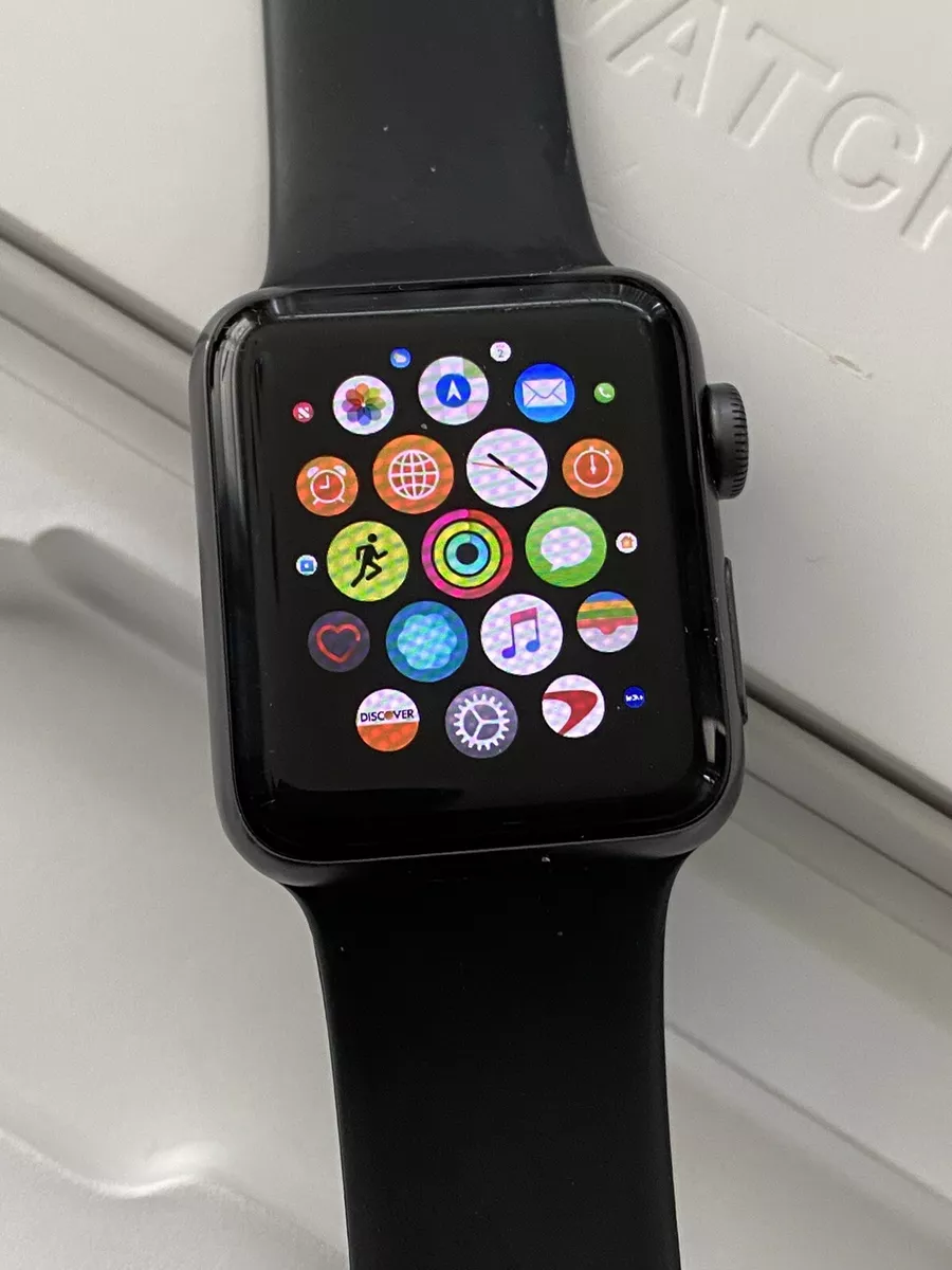 Apple Watch Series 2, 38mm, GPS, WR50M Space Gray Aluminum￼